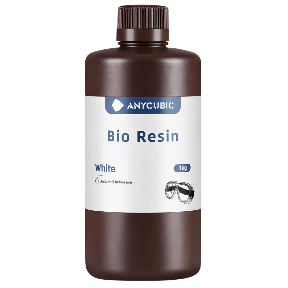Смола фотополимерная Anycubic Bio Resin White, 1 кг, белая